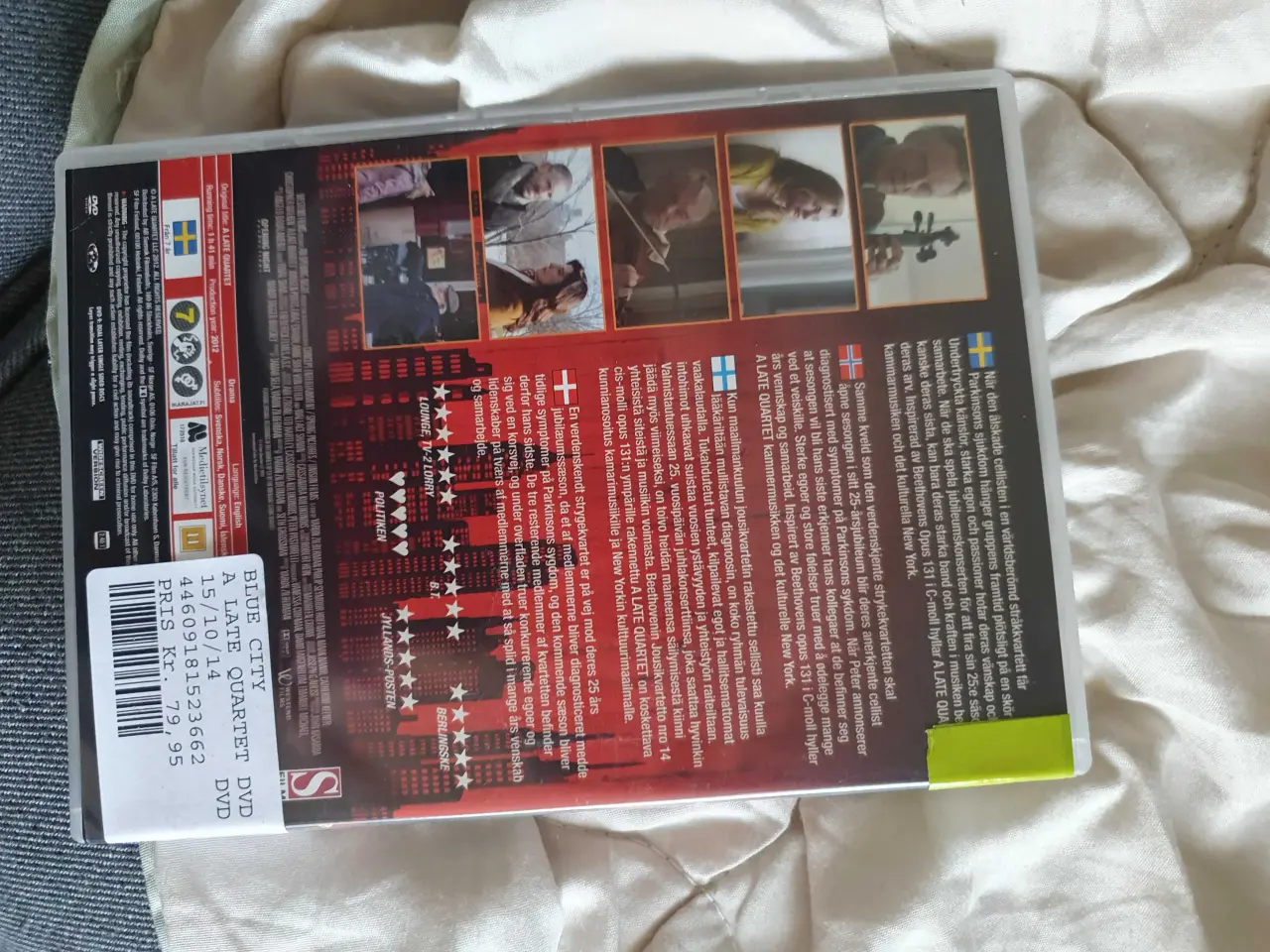 Billede 2 - A Late quartet, instruktør Yaron Zilberman, DVD, d