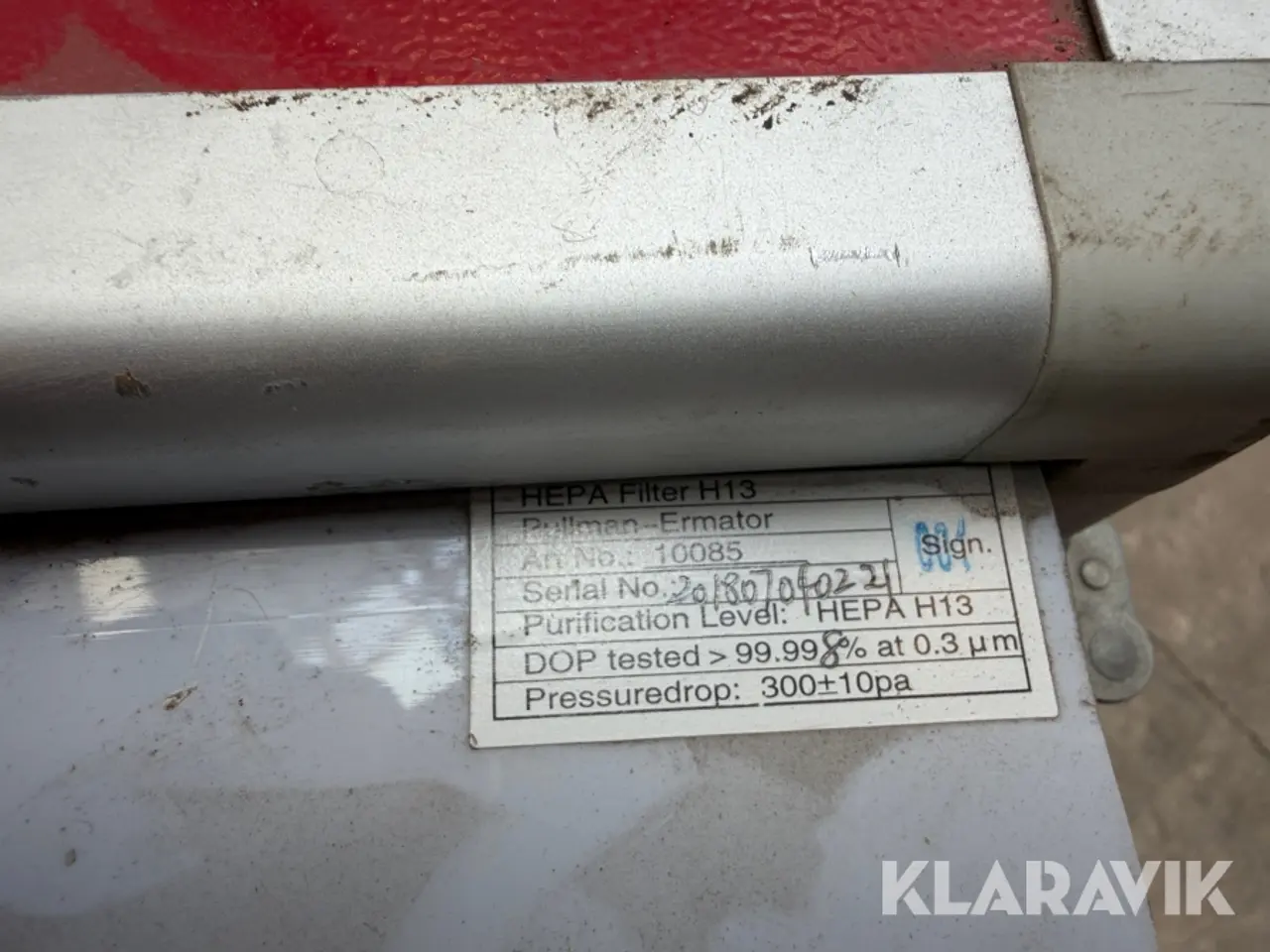 Billede 7 - Luftrensere Pullman Ermator A2000, 2 Styk