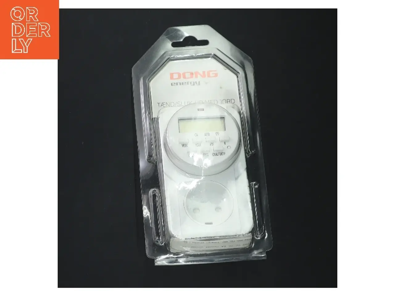 Billede 1 - Elektronisk timer til stikkontakt fra Dong Energy (str. 12x7,5 cm)