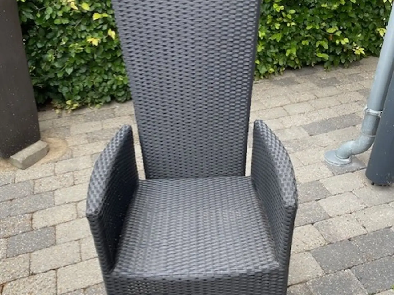 Billede 2 - Havestole Grå Polyrattan