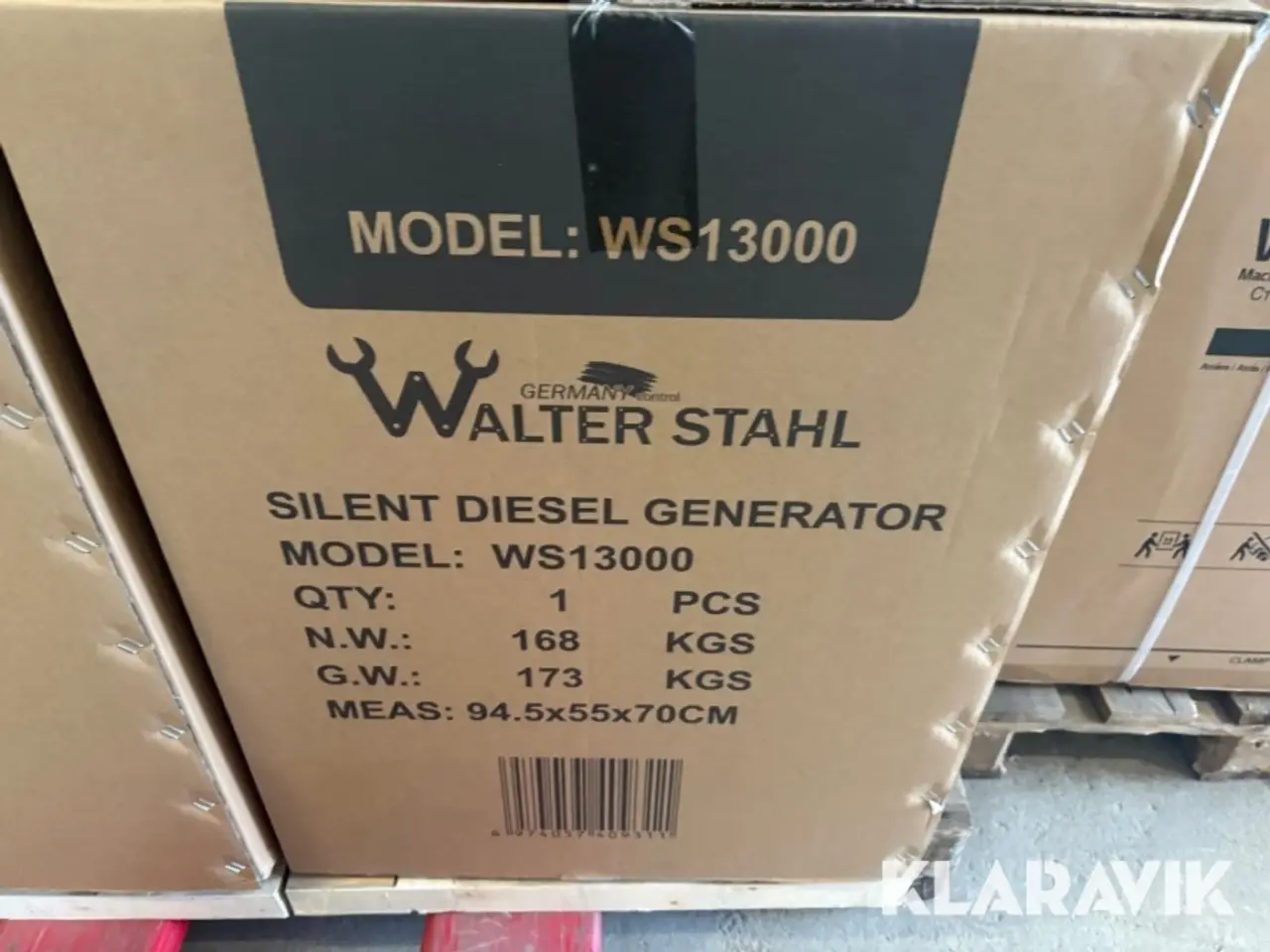 Billede 6 - Generator Walther Stahl WS13000