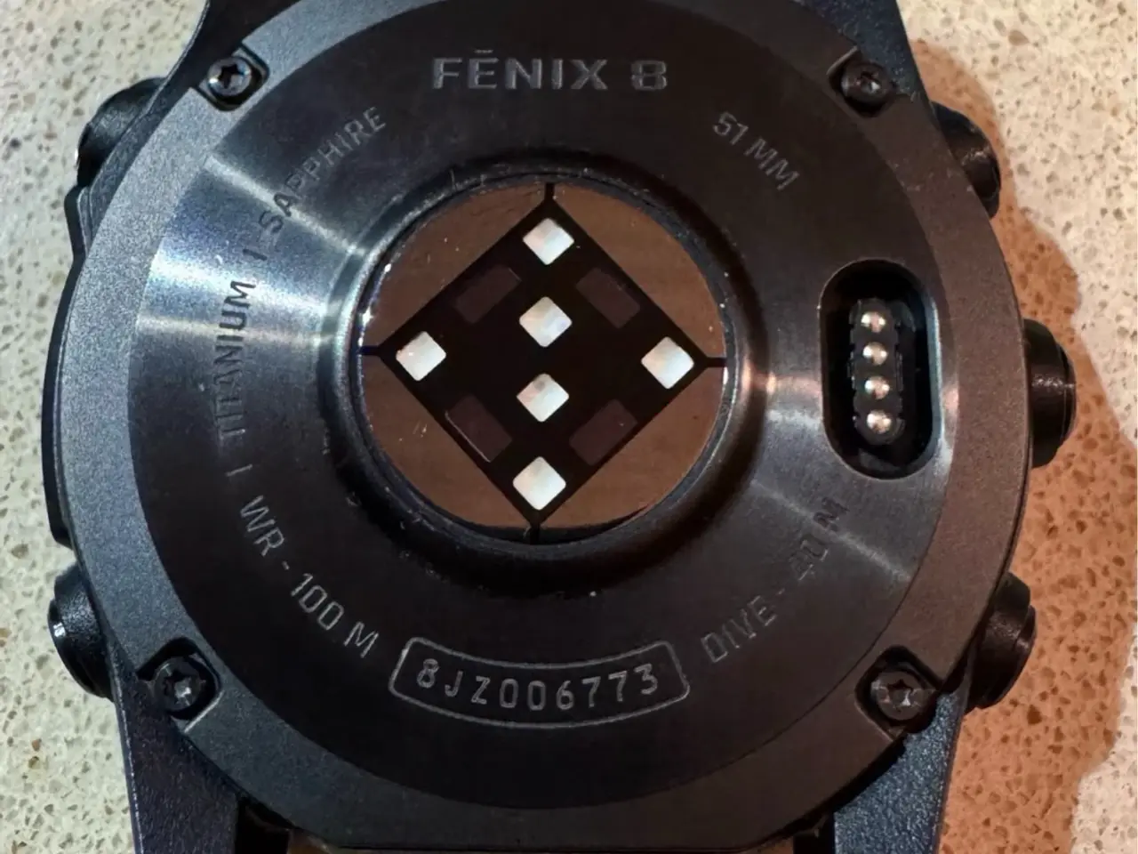 Billede 5 - Garmin fēnix 8 Sapphire AMOLED 51 mm – Titanium