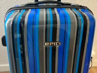 Epic hardcase kuffert med hjul stribet unisex