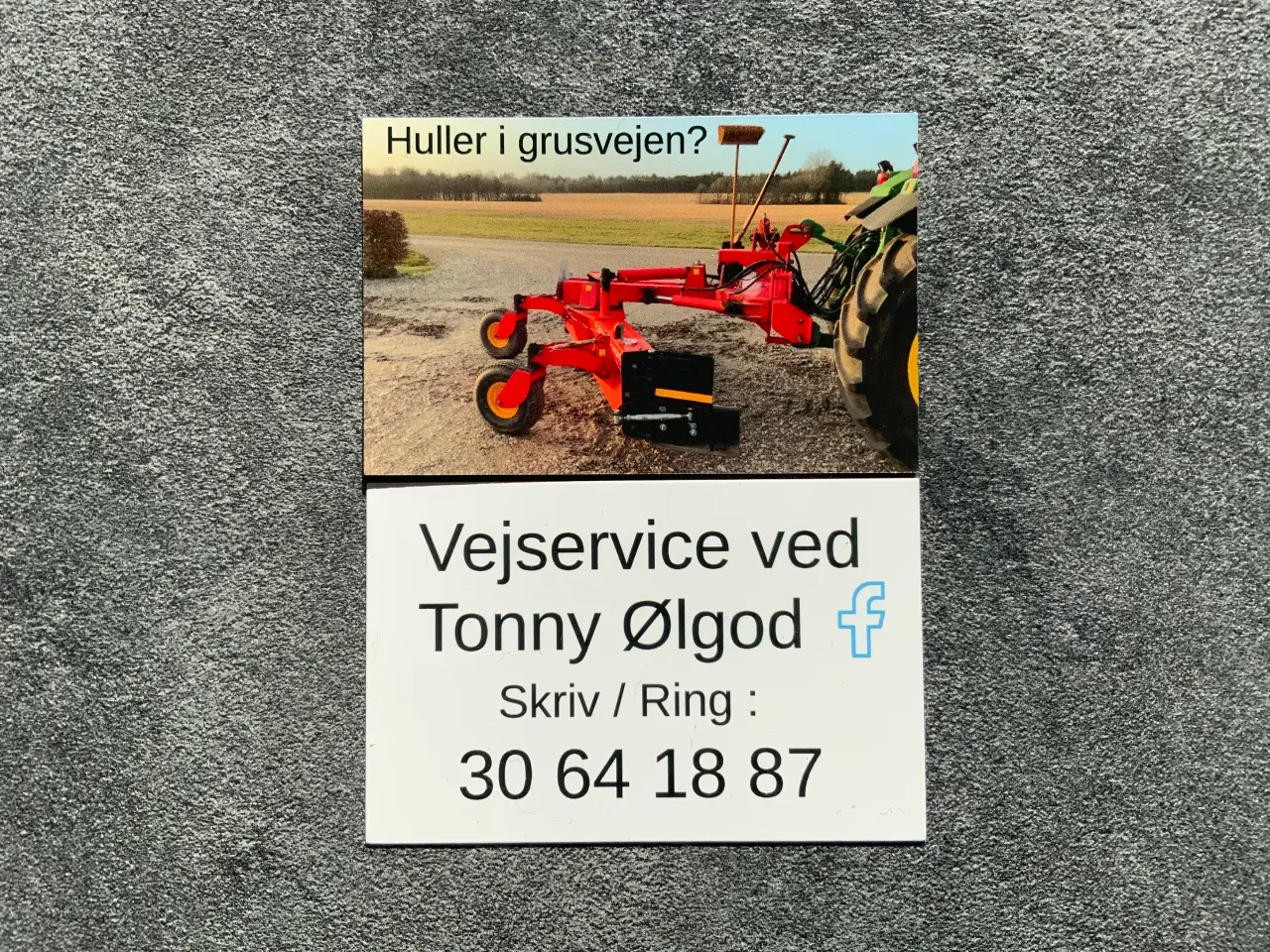 Billede 16 - Kørsel med Vejhøvl / planeringsskær tilbydes.