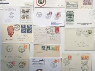 200 danske kuverter med specielle stempler
