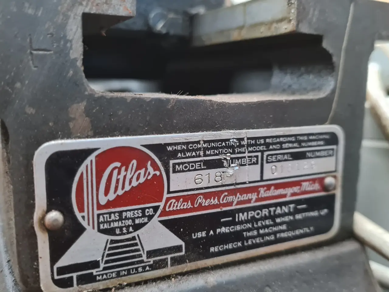 Billede 3 - ATLAS PRESS CO Drejebænk