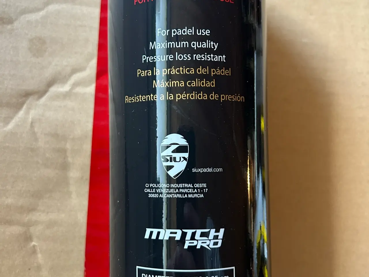 Billede 2 - ZIUX Match Pro padelbolde – 12 nye rør (36 bolde)