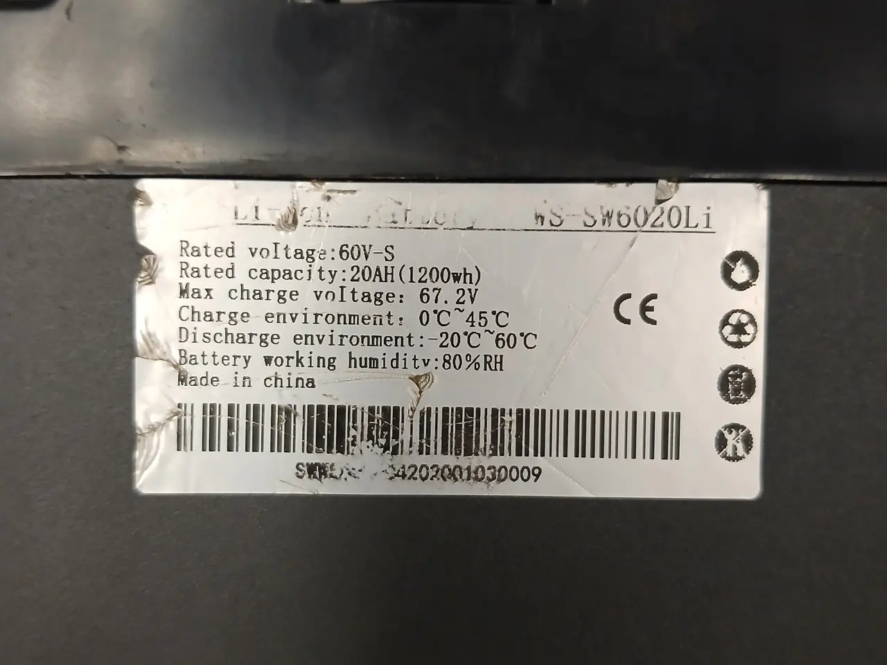 Billede 4 - Nyrenoveret batteri til vga E-fox 31,5AH