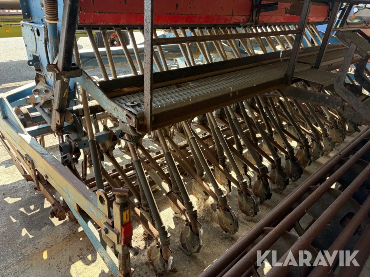 Billede 4 - Kombiharve med planke og såmaskine Agrodan Multidrill 400a