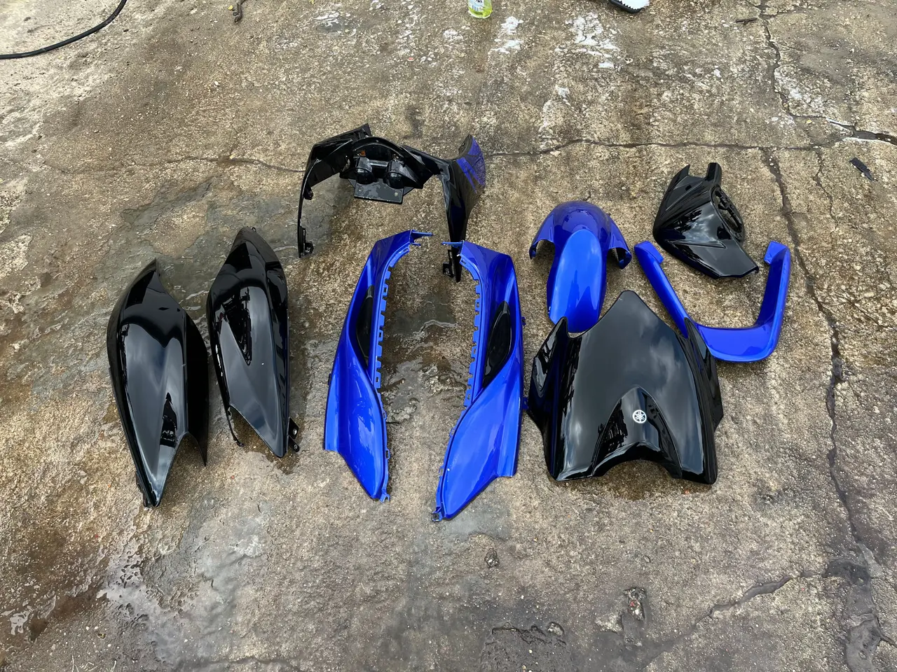 Billede 4 - Yamaha Jog R skjoldsæt 