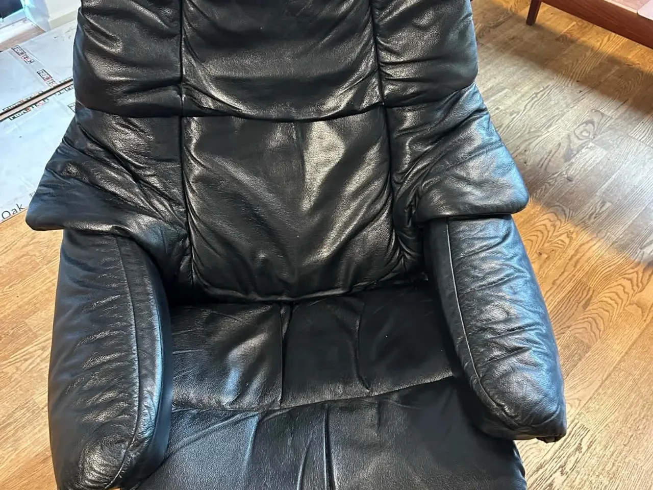 Billede 1 - Stressless stol m/skammel