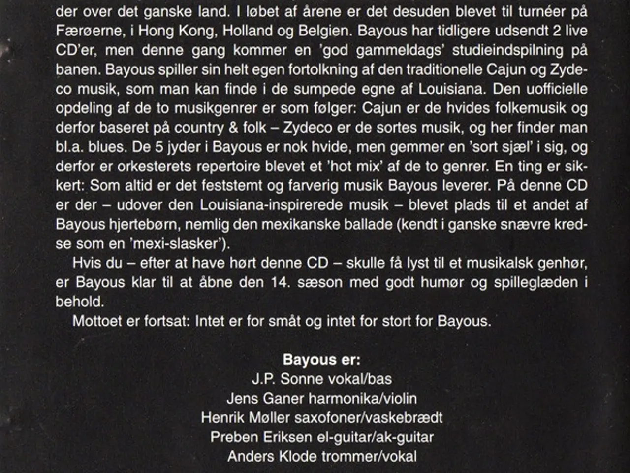 Billede 7 - Bayous – Gatorman – CD