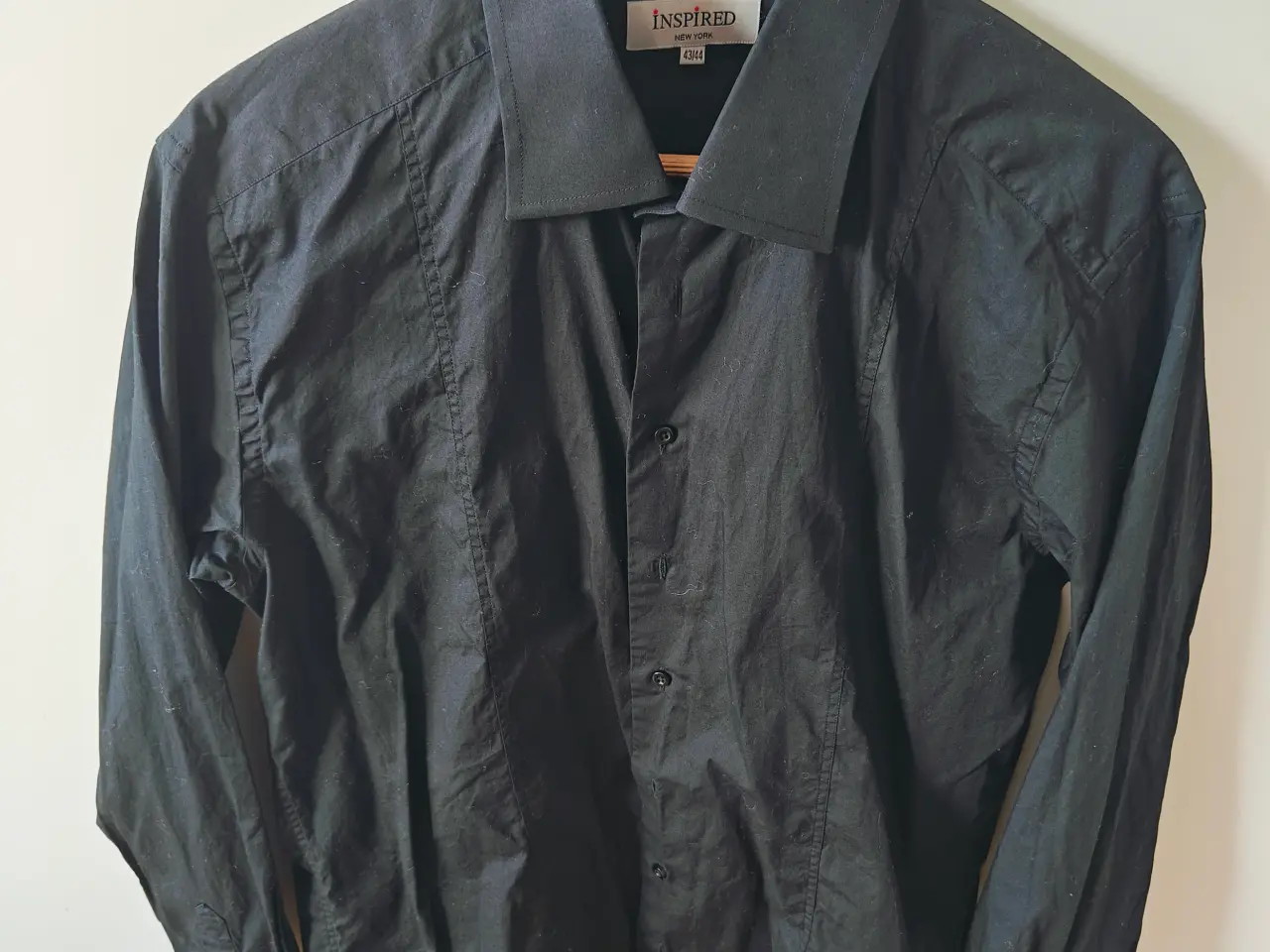 Billede 1 - Sort skjorte fra INSPIRED str. XL ny.