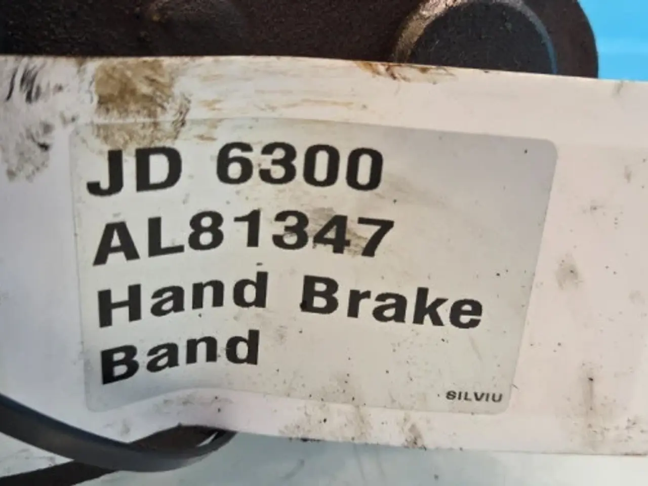 Billede 14 - John Deere 6300 Håndbremse Band AL81347