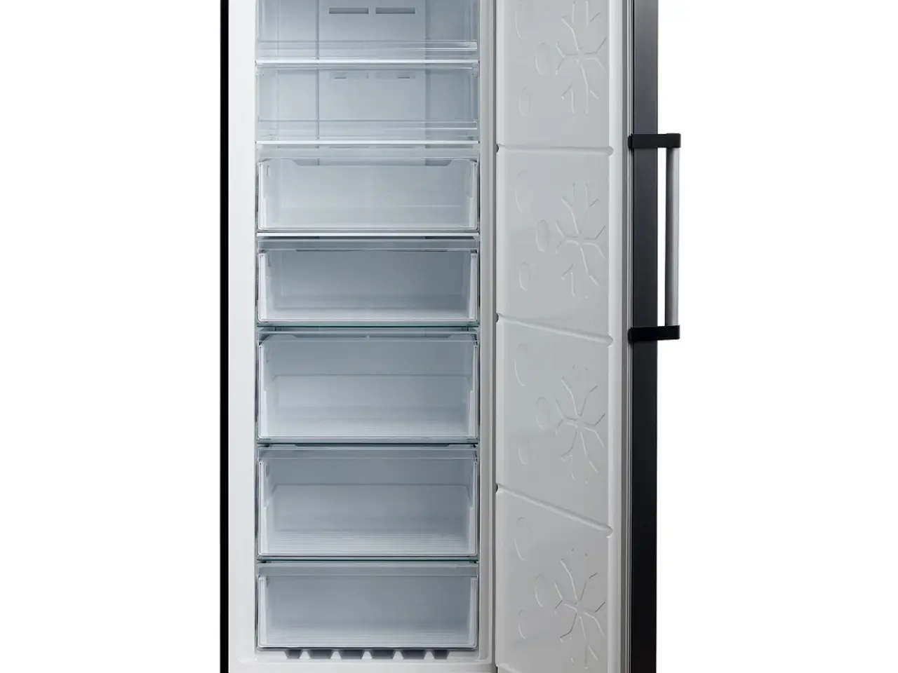 Billede 3 - Scandomestic Fritstående Fryseskab 380 L – Sort