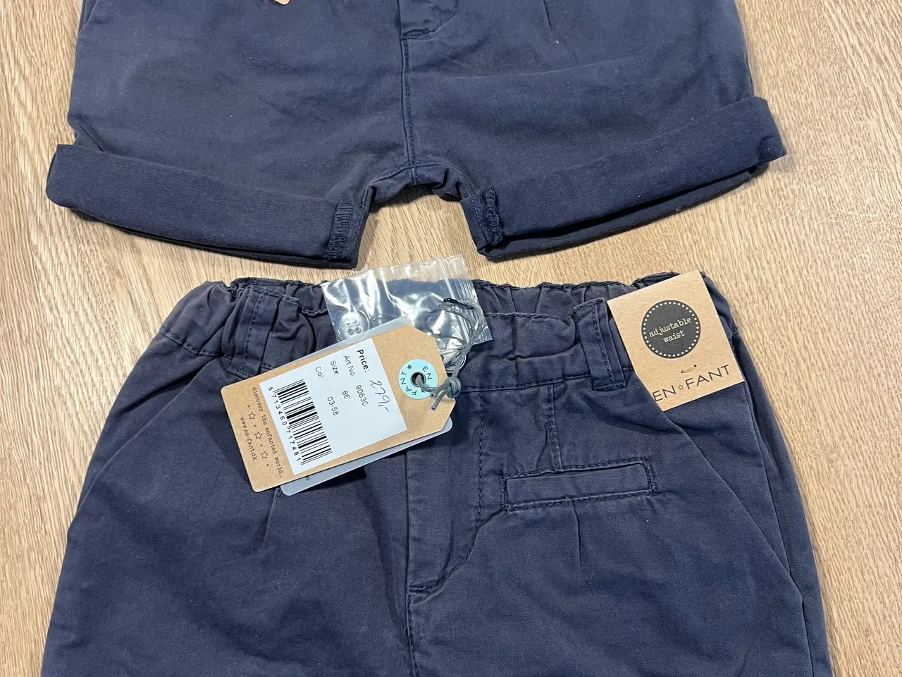 Billede 1 - Nye og Ubrugte En Fant Shorts (Str. 86)