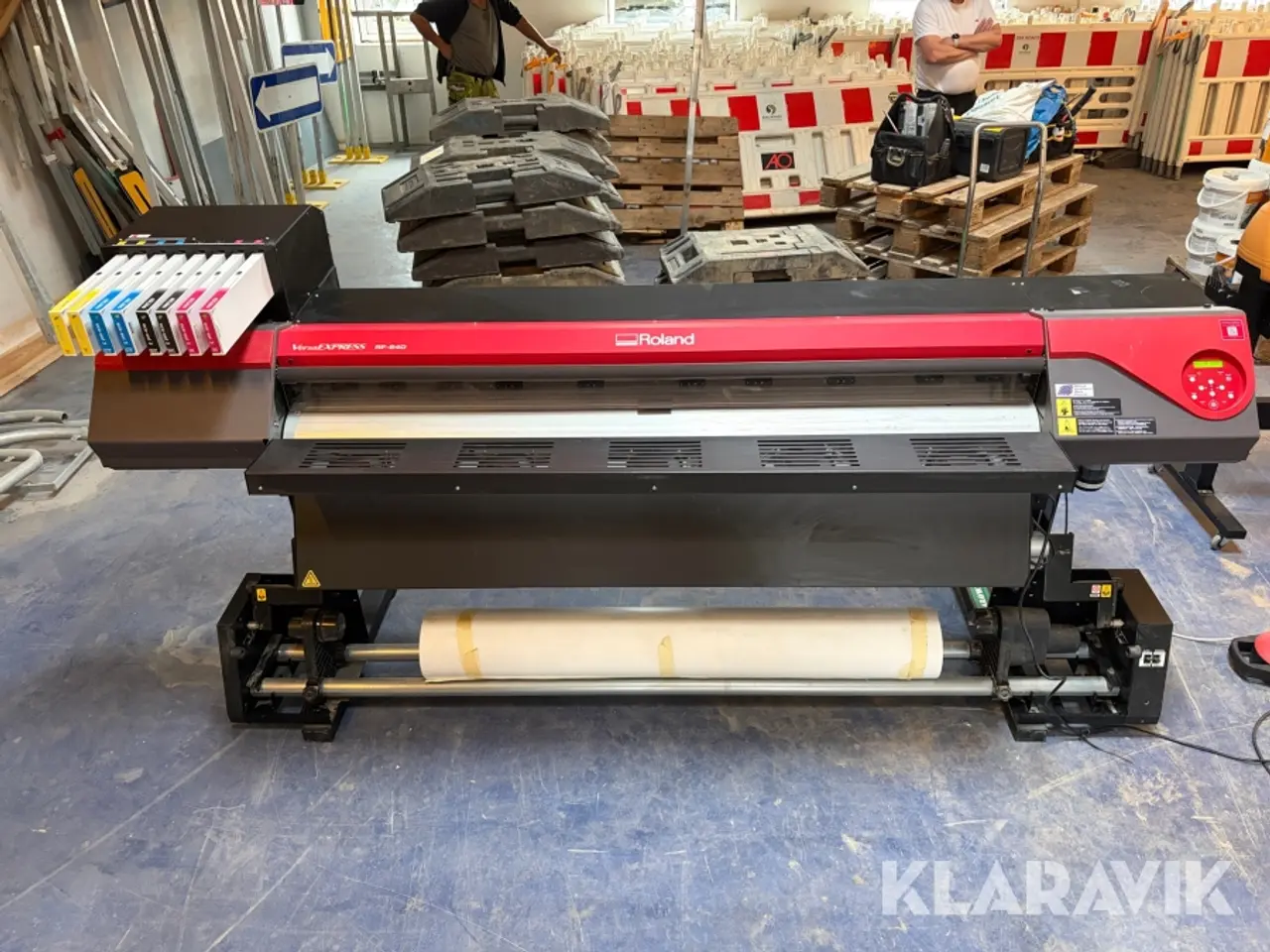 Billede 3 - Storformatprinter med opvikler Roland VersaEXPRESS RF-640