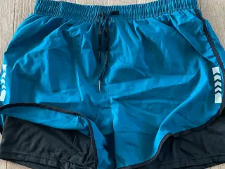 2-i-1 løbeshorts / træningsshorts, str. L
