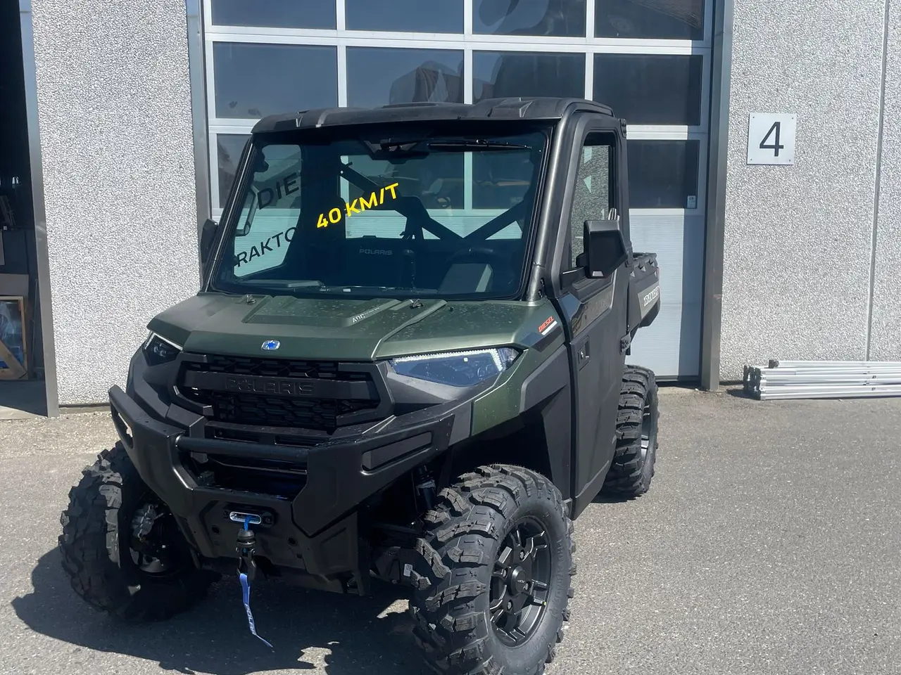 Billede 1 - Polaris Ranger Diesel 1000 EPS TRAKTOR Kabine m/varme - Traktor