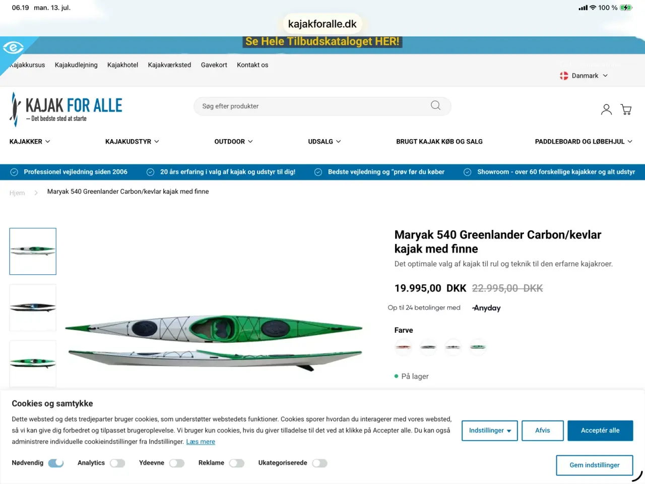 Billede 2 - Havkajak Maryak Greenland 540
