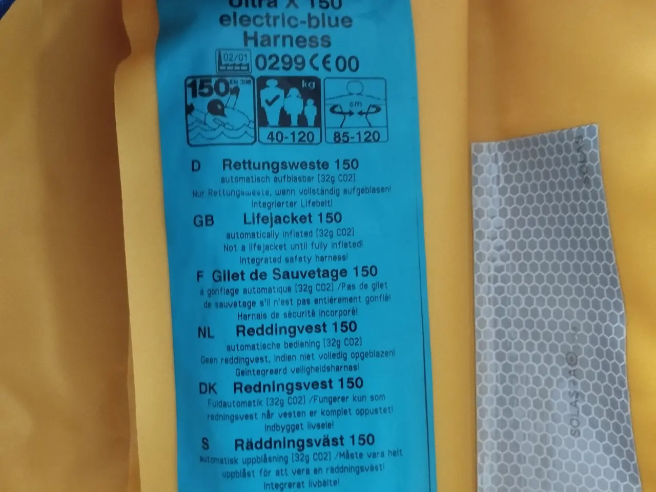 Billede 4 - Redningsvest Selvoppustelig , Secumar