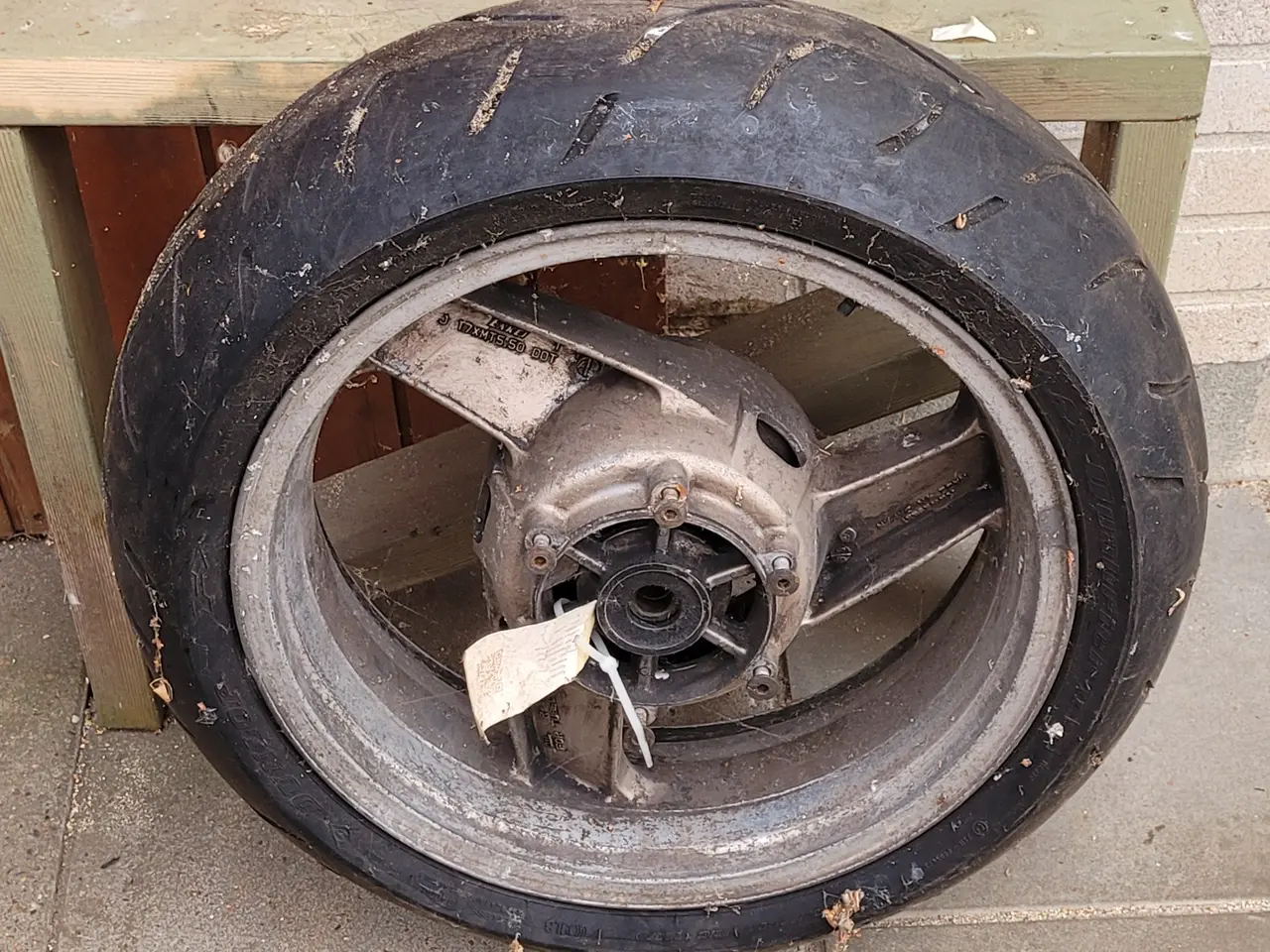 Billede 1 - En kawasaki zx 10 baghjul