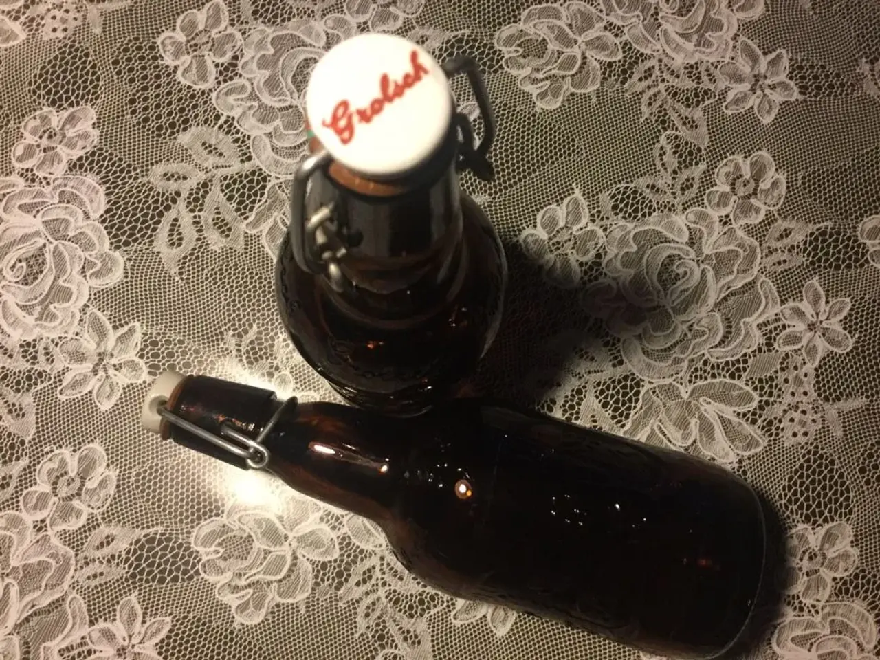 Billede 5 - 2 Retro Grolsch flasker 20 kr.