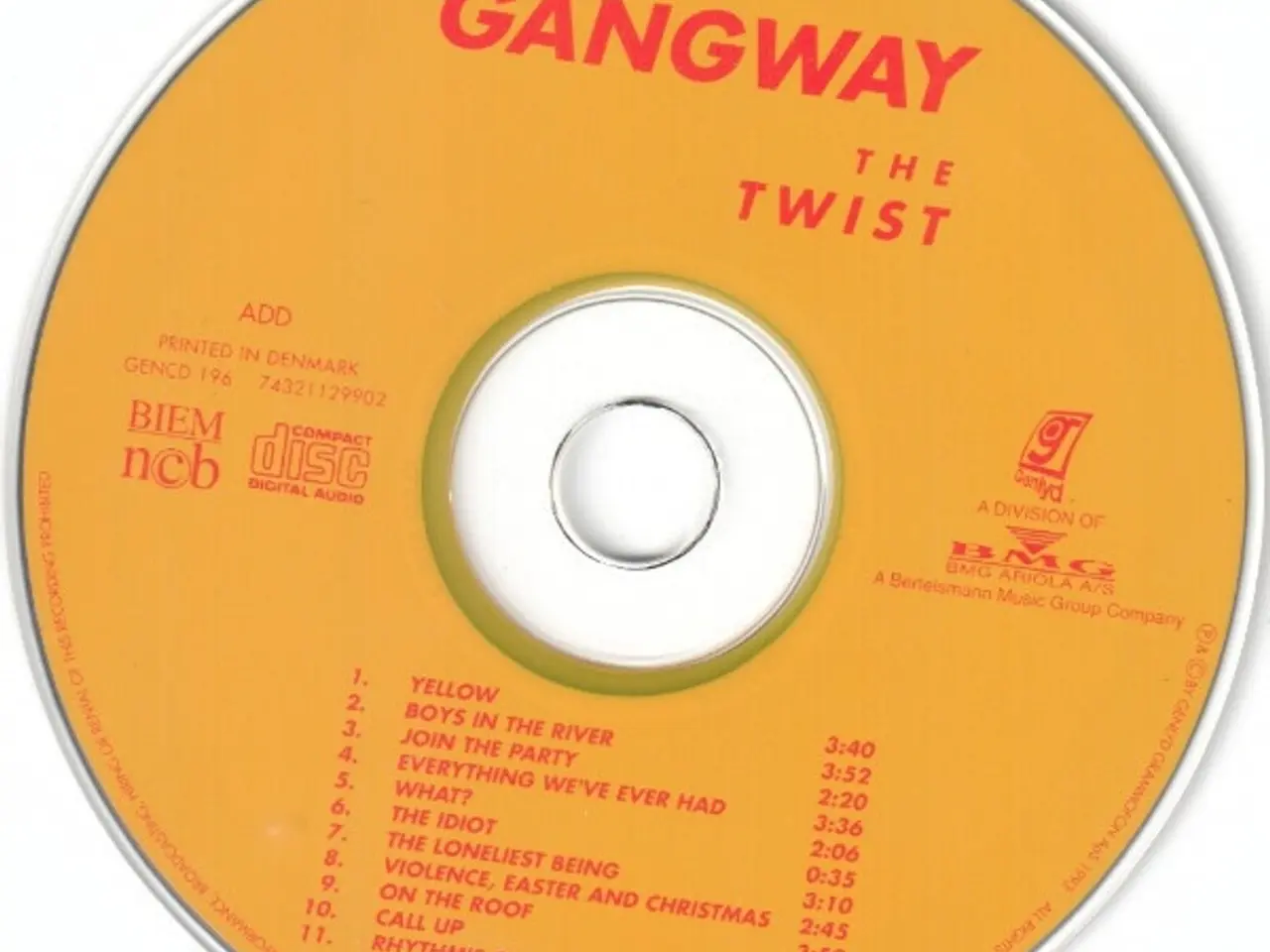 Billede 4 - Gangway – The Twist – CD