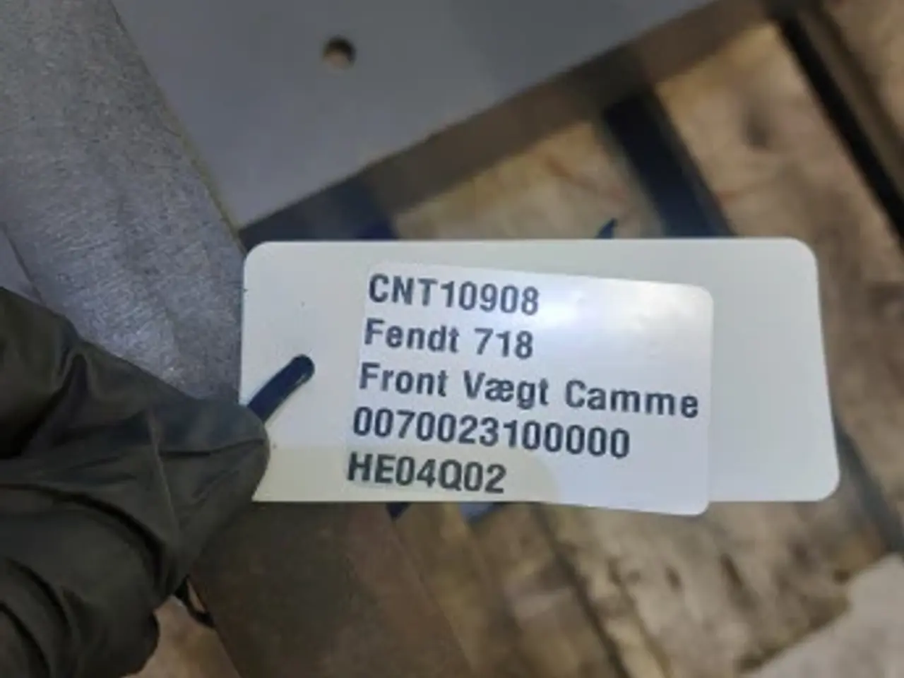 Billede 7 - Fendt 718 Frontvægt Ramme 0070023100000