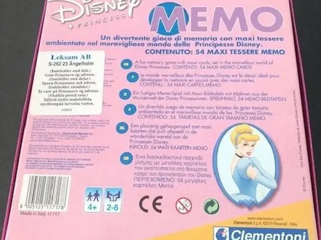 Billede 2 - Disney Princess memory brætspil