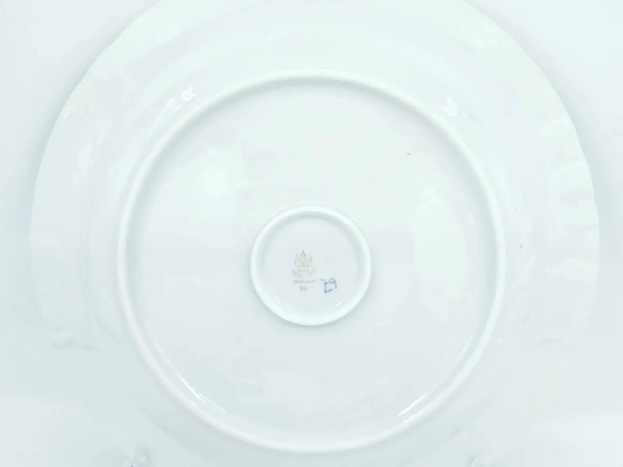 Billede 10 - Empire Stort rundt fad Porcelæn