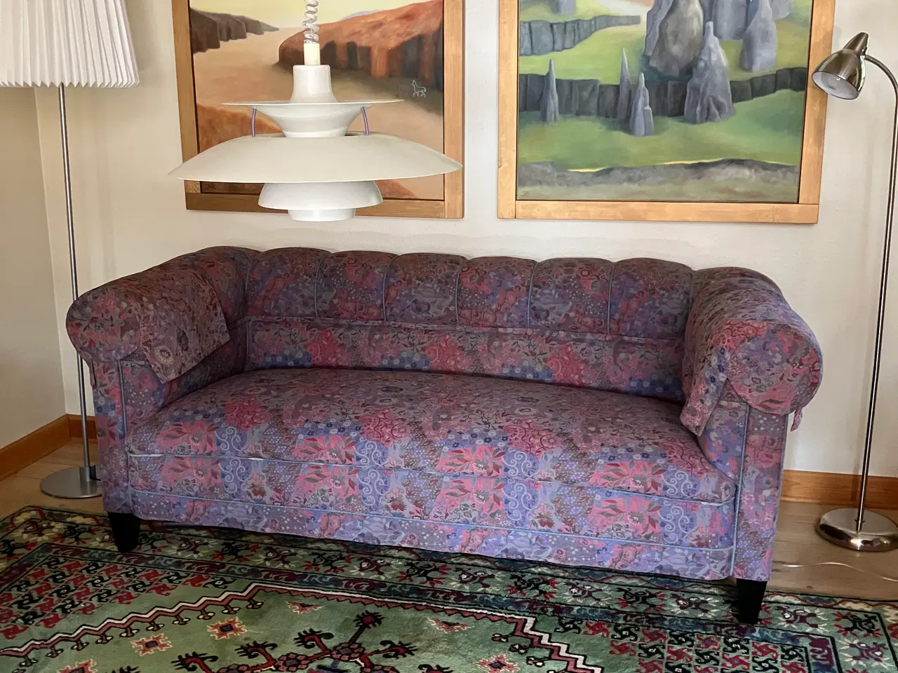 Billede 1 - Chesterfieldmøbler bestående af sofa og 2 lænestol