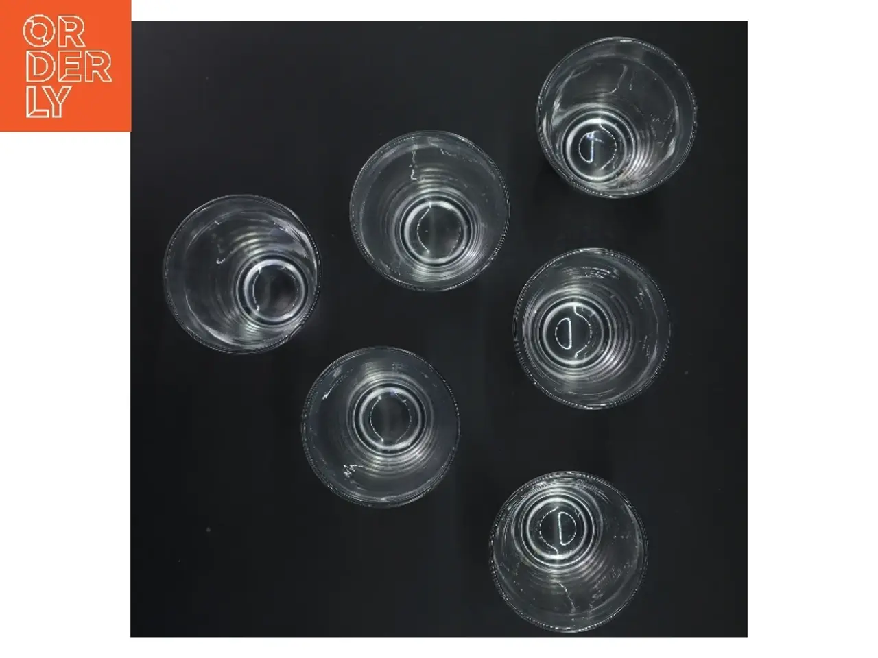 Billede 3 - Sæt med 6 drikkeglas (str. 6 stk Ø 8 cm længde 13 cm)
