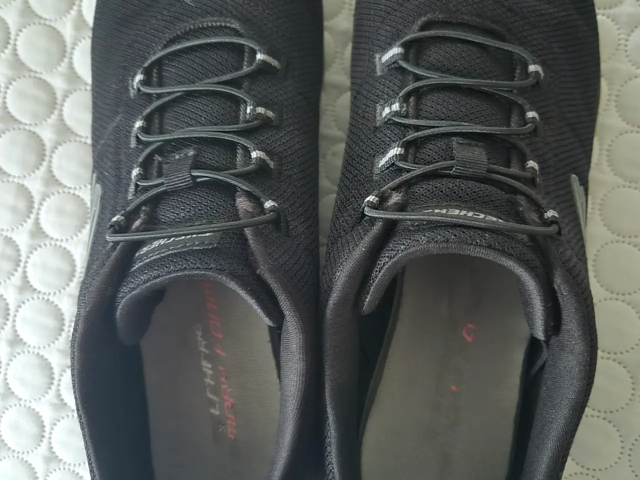 Billede 4 - Skechers sko str 41, blå og sorte