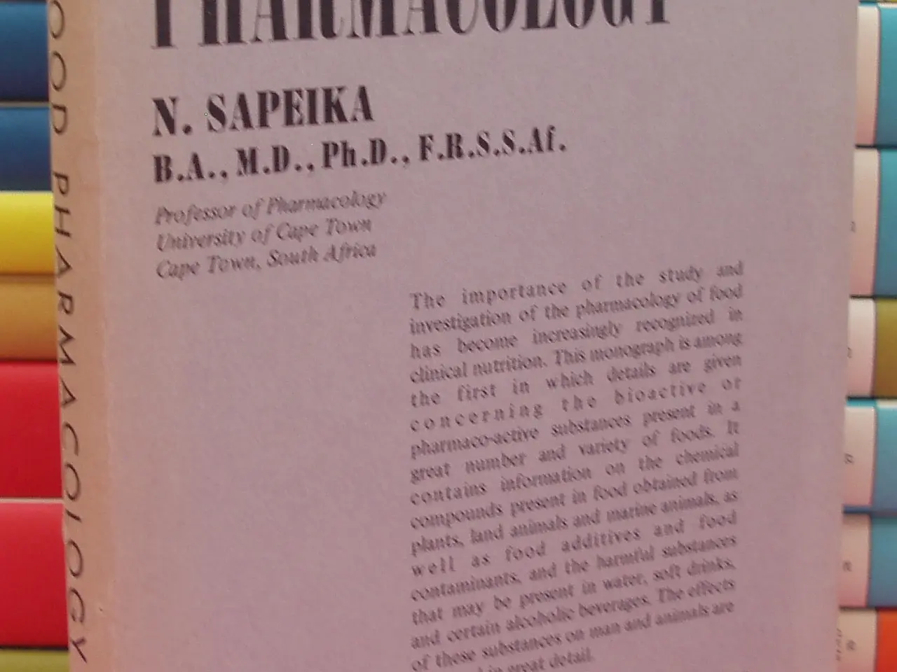 Billede 1 - Food Pharmacology - N. Sapeika