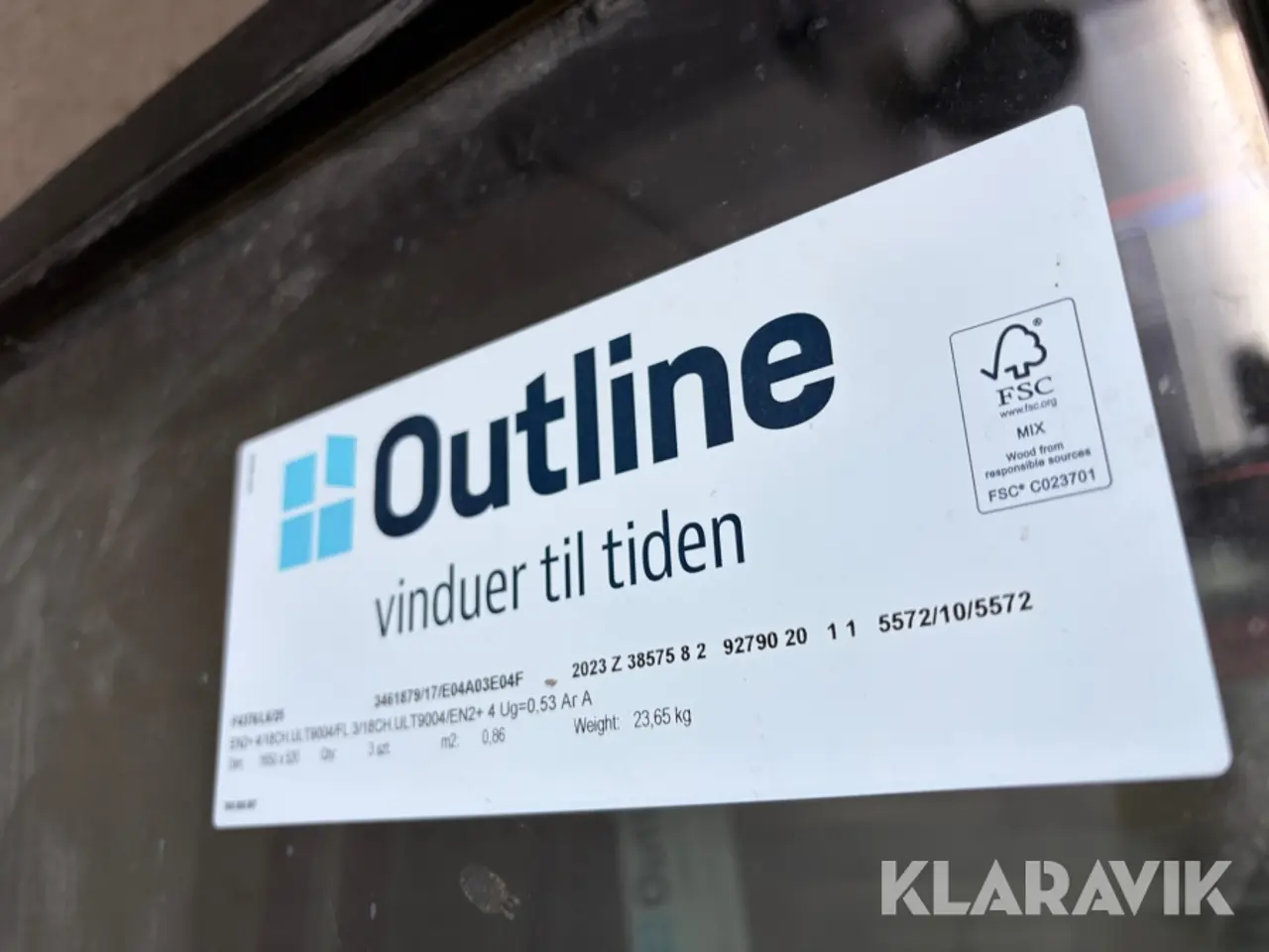 Billede 12 - Vinduer Outline F4376 3 styk