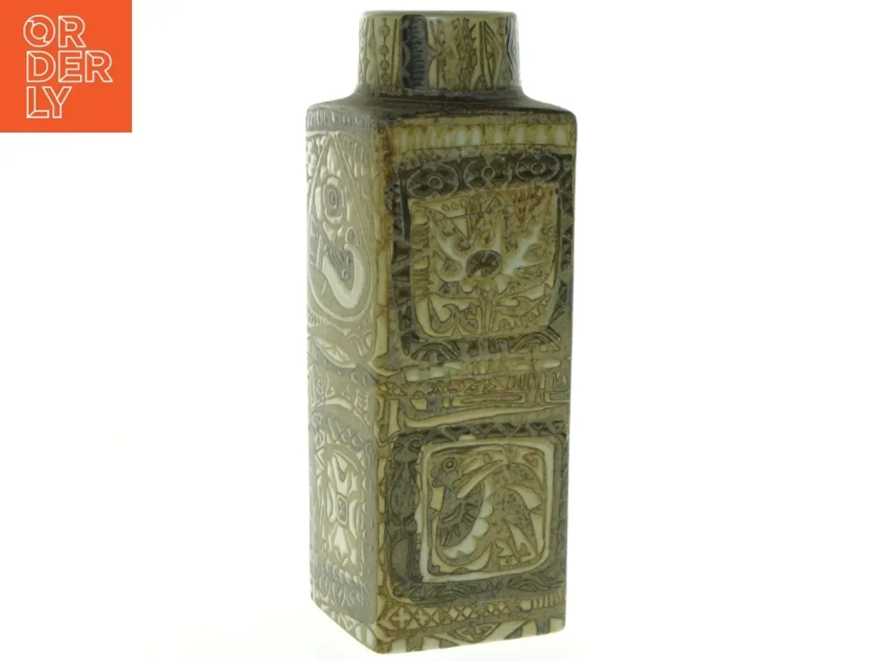 Billede 1 - Royal Copenhagen vase, 719 3259 fra Royal Copenhagen (str. 22 x 7 x 7 cm)