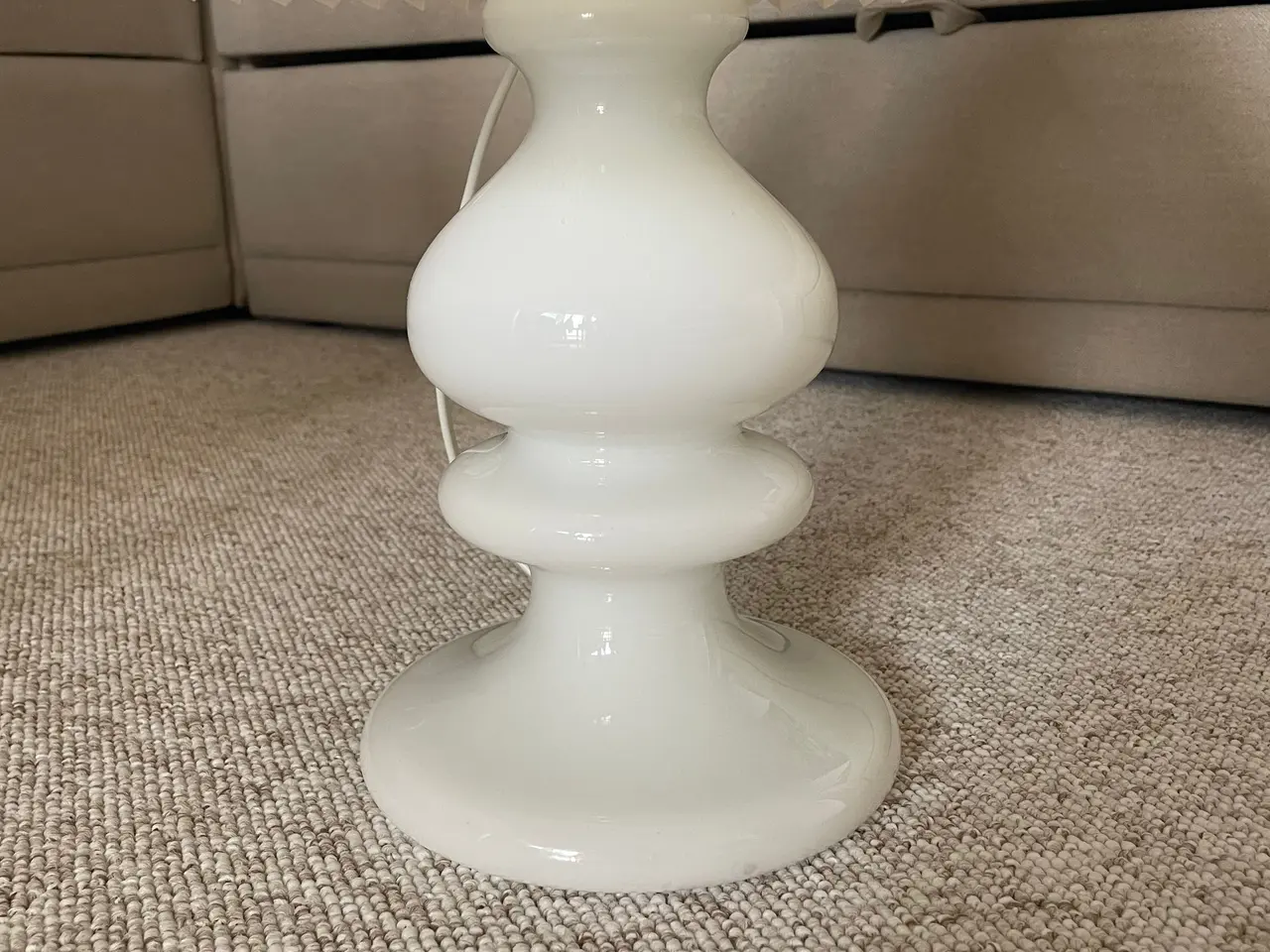 Billede 2 - Holmegaard bordlampe Laura-Opal