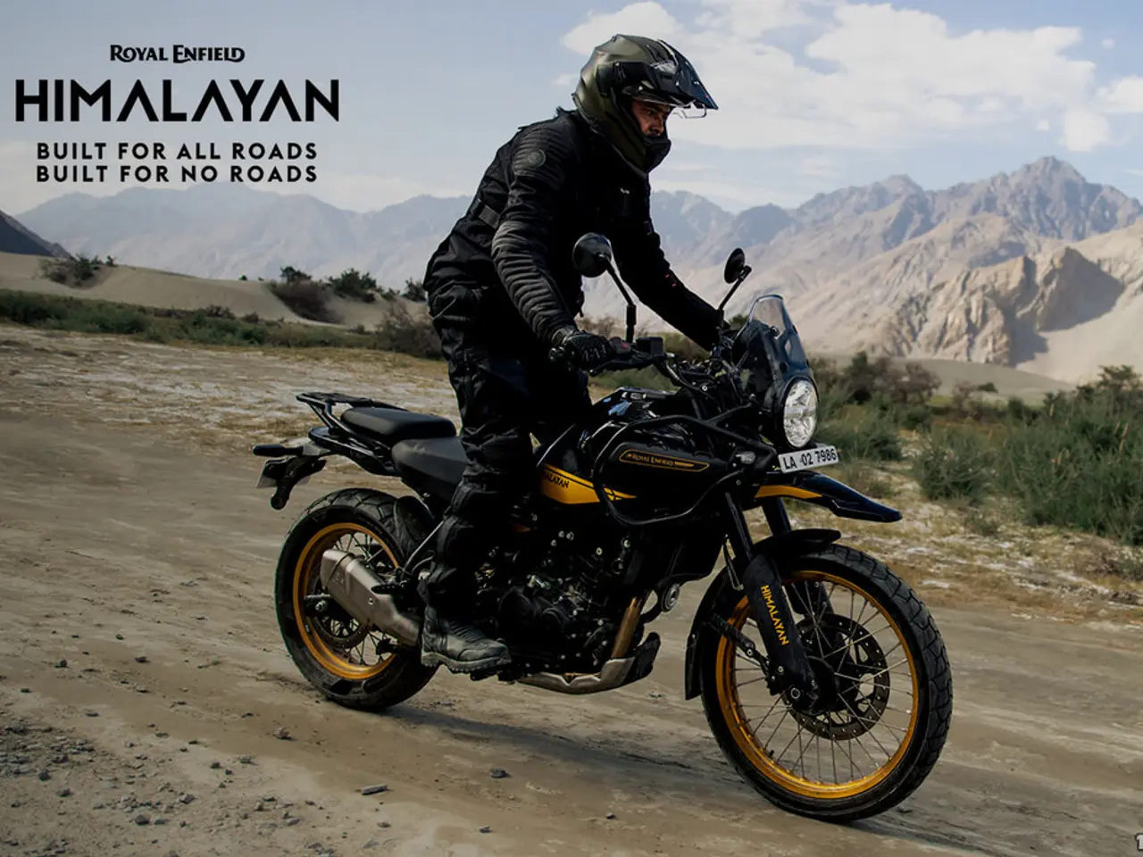 Billede 5 - Royal Enfield Himalayan 450 Summit Hanle Black (slangeløs dæk)