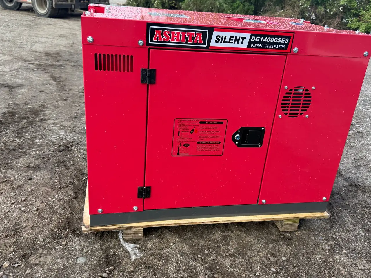 Billede 7 - Ashita DG1400ES3 Ashita fin nem generator, kan monteres med hjul