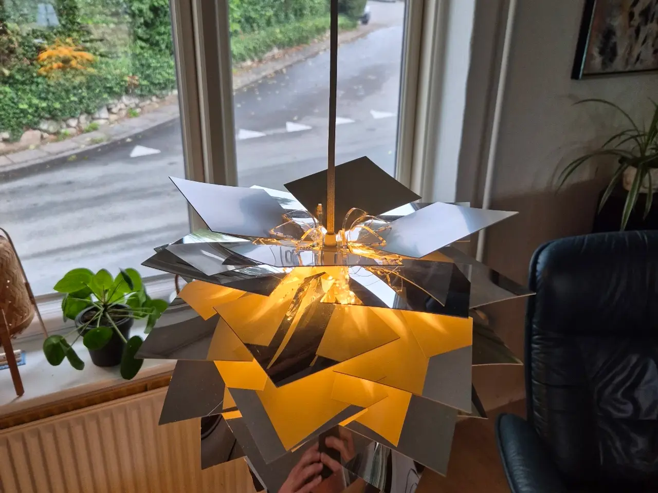 Billede 3 - DYBERG-LARSEN Illumin Pendel Ø 35 cm - Spejl plade