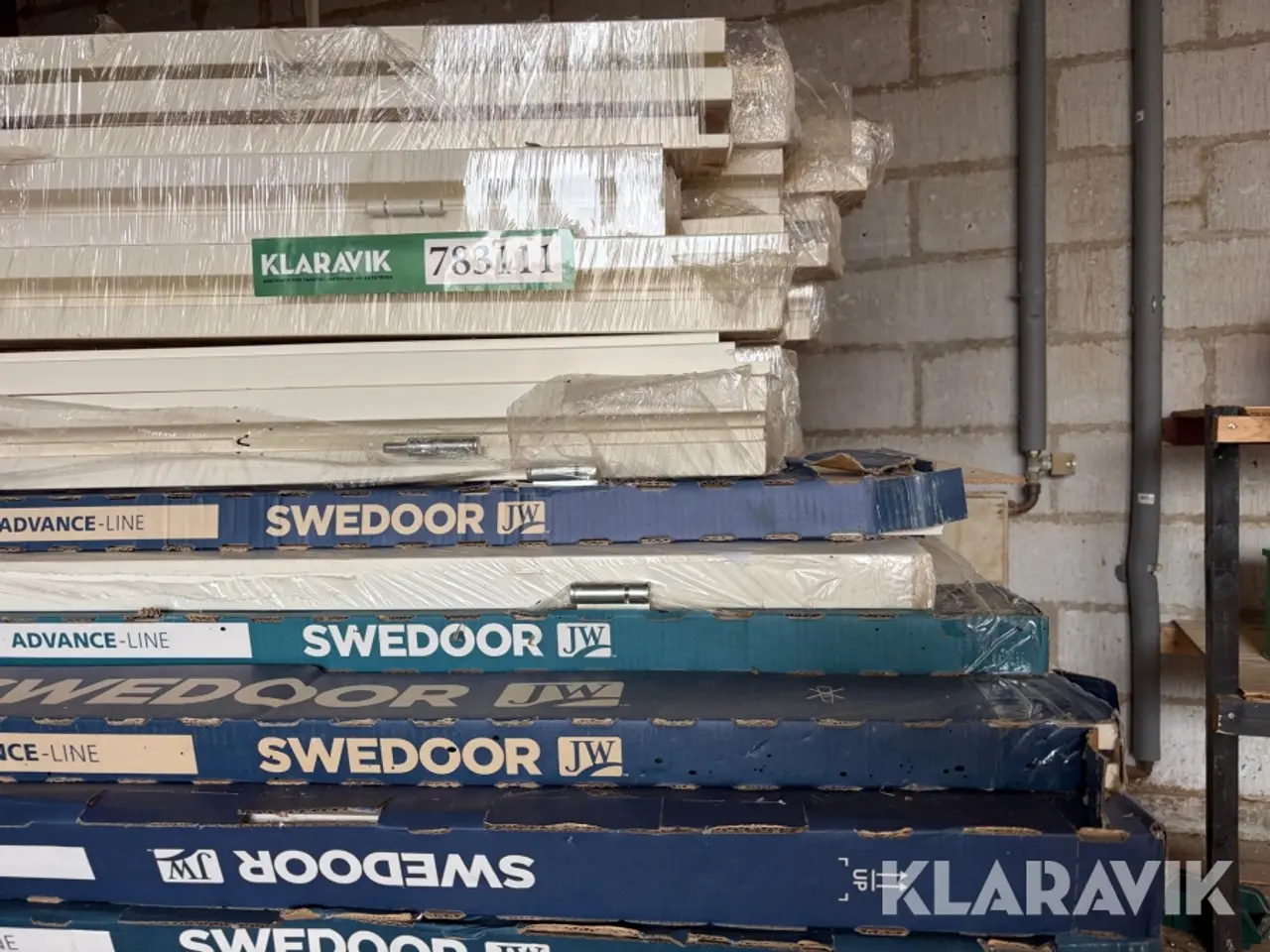 Billede 7 - Indvendige døre og dørblade, blandede modeller og størrelser