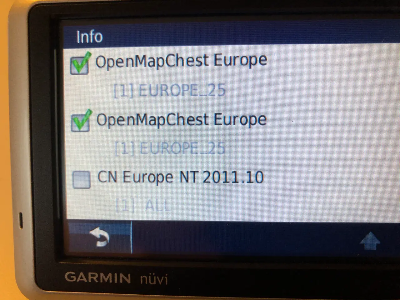 Billede 3 - Garmin Nüvi 1350 med 2025 OpenMapChest kort