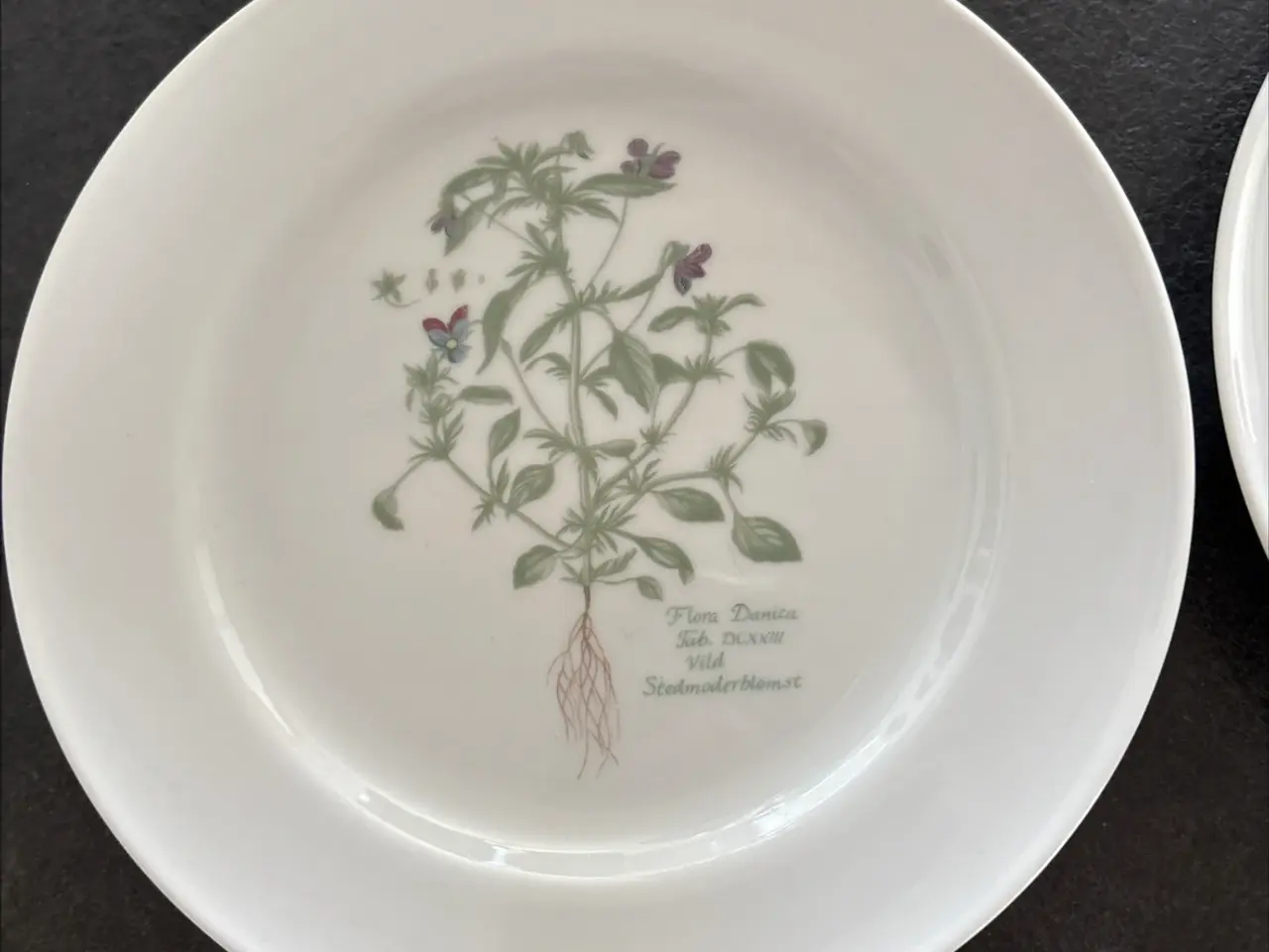 Billede 1 - Flora Danica/Faxe platter sælges