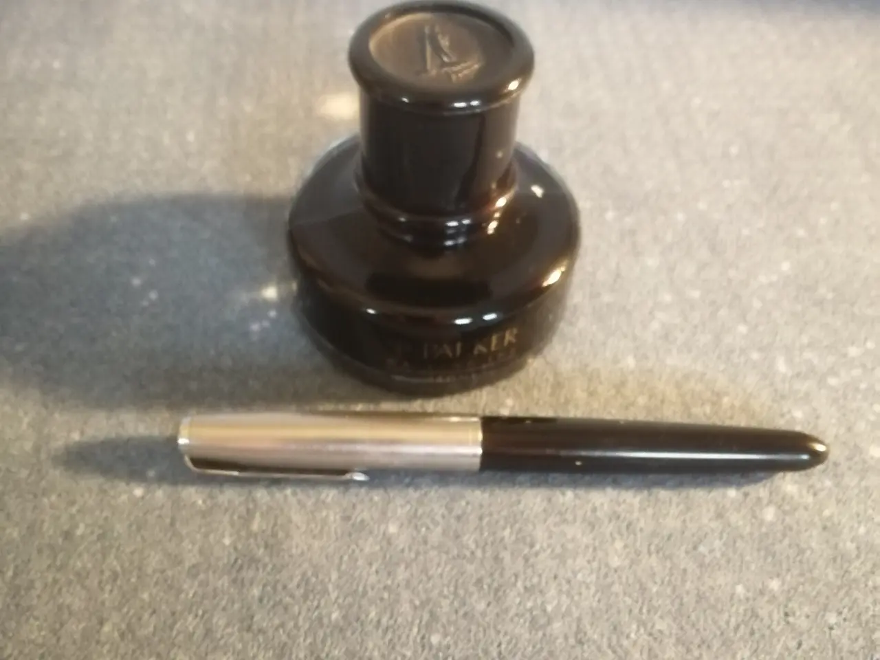 Billede 1 - Smuk Parker 51 Fyldepen Med Blæk Ebony