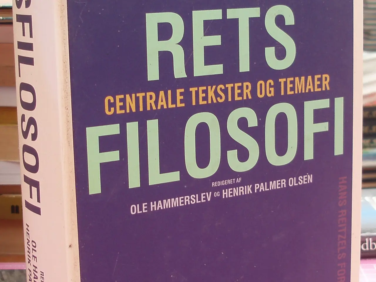 Billede 1 - Rets Filosofi, centrale tekster og temaer