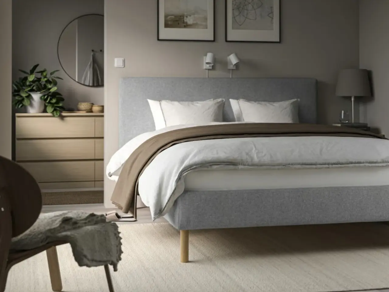 Billede 1 - Dobbeltseng fra Ikea