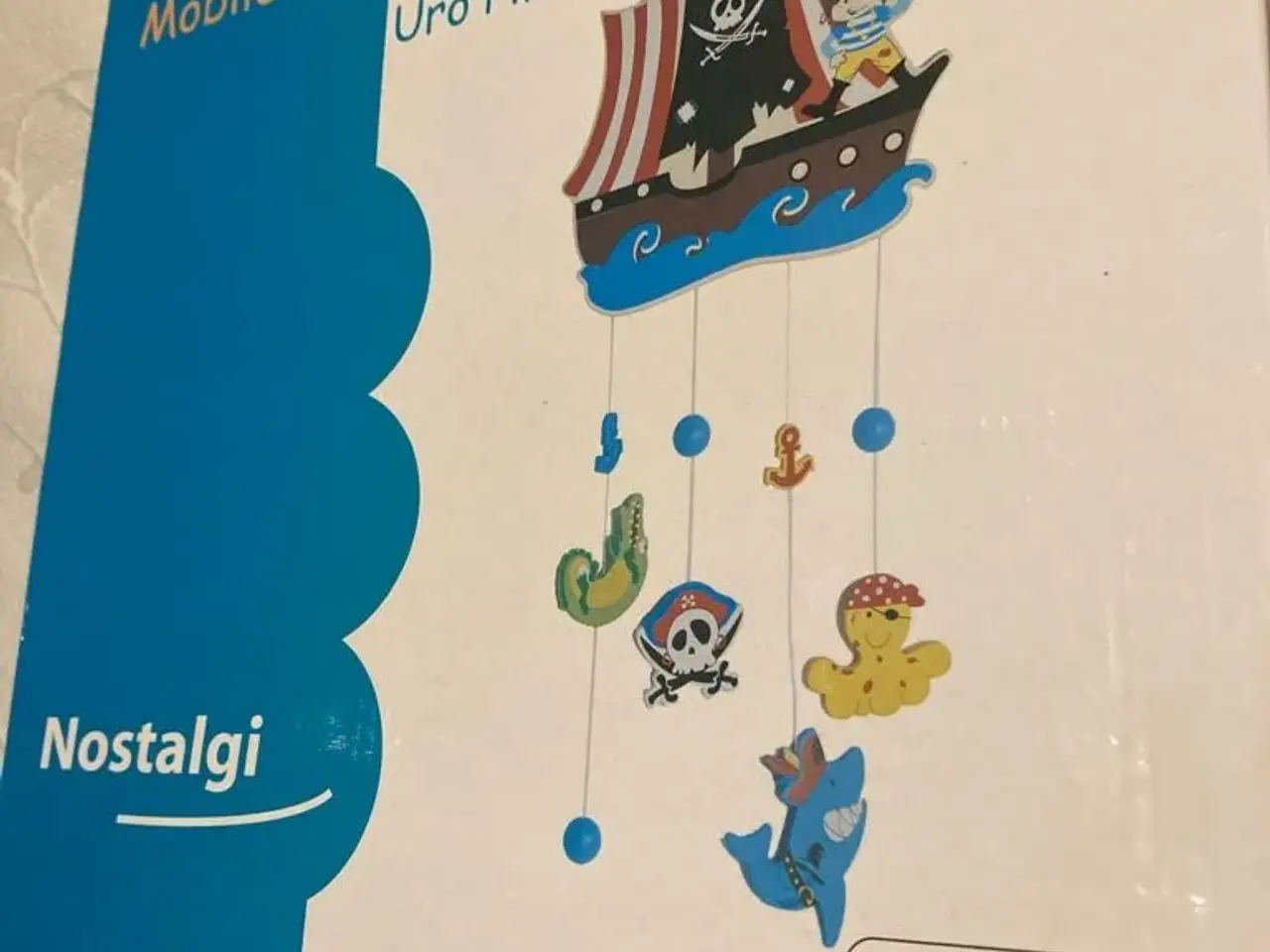 Billede 2 - Babyuro i træ med pirattema
