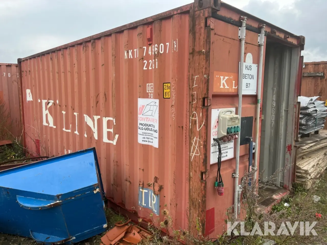 Billede 1 - Skibscontainer 20Fod 1 styk