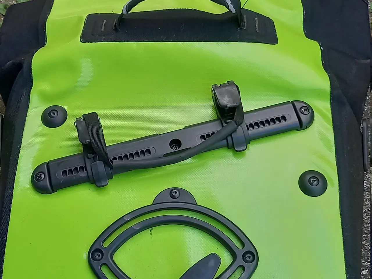 Billede 2 - Ortlieb cykeltaske grøn.